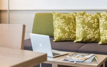 Detailaufnahme des Businesszimmers im Hotel Das Himberg