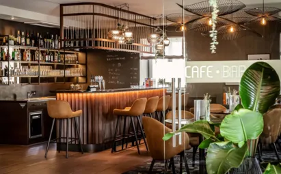 Die Bar im Hotel Das Himberg