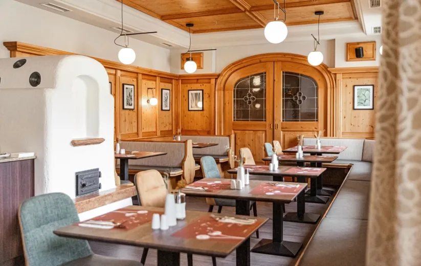 Die gemütliche Stube im Hotel Das Himberg