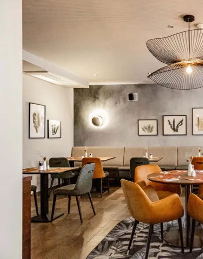 Das Restaurant im Hotel mit Frühstück bei Wien
