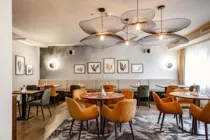 Überblick über das Restaurant im Hotel Das Himberg
