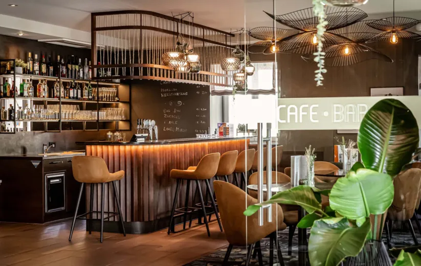 Die Bar im Hotel Das Himberg